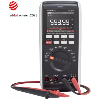 VOLTCRAFT VC891 multímetro manual digital registador de dados CAT III 1000 V, CAT IV 600 V visor (contagens): 60000 (VC-12884330)