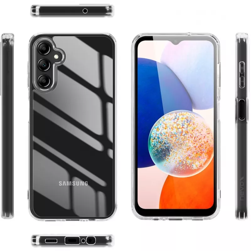 StyleShell SHOCKFlex, capa de telemóvel transparente, Samsung Galaxy A15 5G / A15 4G