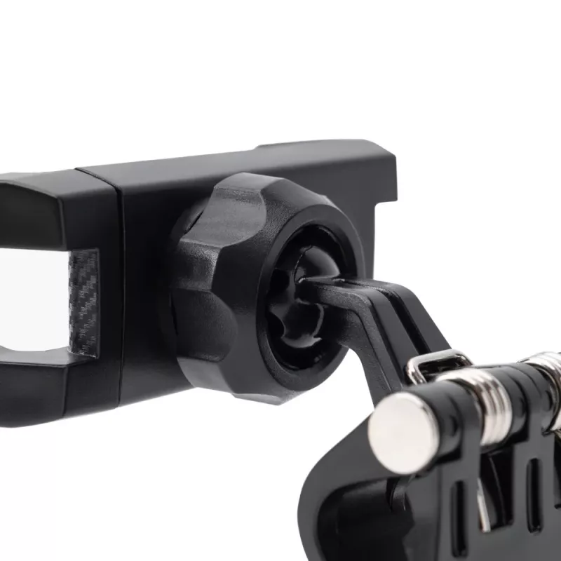 Suporte para telefone Tellur TLL171261 — suporte universal compacto para automóvel e secretária, ângulo ajustável, preto