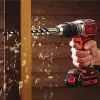 Berbequim com punho de pistola Black & Decker BCD383D2XK-QW 18 V, 2 Ah x2, mandril 13 mm, laranja