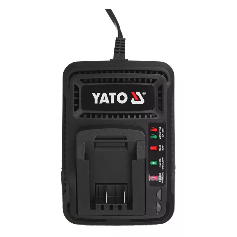 Rebarbadora YATO YT-82826, 18V Li-Ion 2Ah, disco de 125 mm, 10.000 rpm, rosca M14, proteção ajustável sem ferramentas