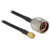 Cabo coaxial CFD200 DeLOCK 89420 2,5 m SMA preto