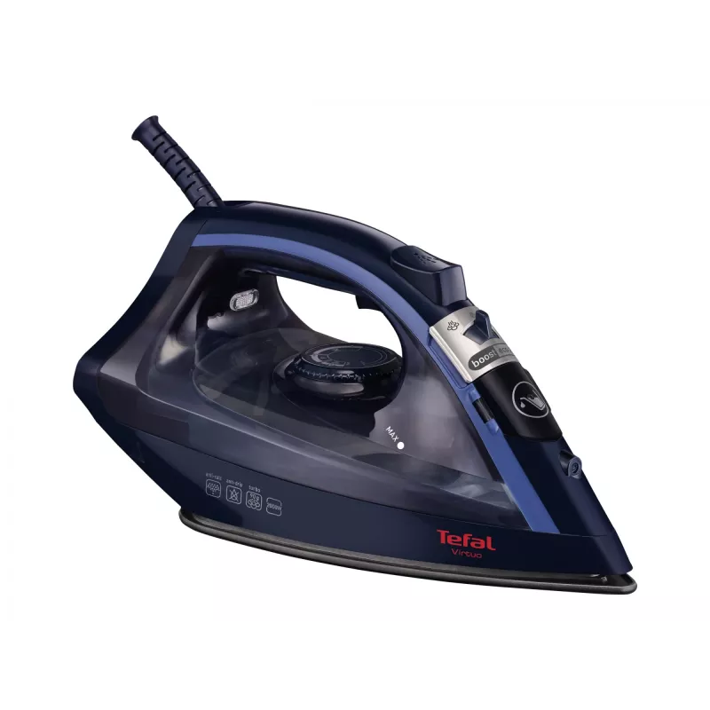 Ferro de engomar a vapor Tefal Virtuo FV 1713 2000 W azul