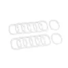 Cortinado de duche Beldray LA028268LGRYUFFEU7 Antibac cinzento – cortinado de banho antibacteriano, tamanho padrão