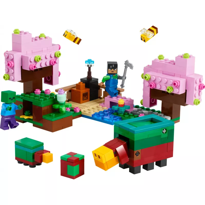 Lego 21260 Minecraft Jardim de Cerejeiras Conjunto de brincar