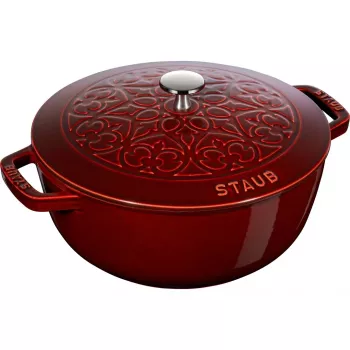 Caçarola redonda de ferro fundido Staub Lilie – 3,5 l, Grenadine