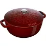 Caçarola redonda de ferro fundido Staub Lilie – 3,5 l, Grenadine