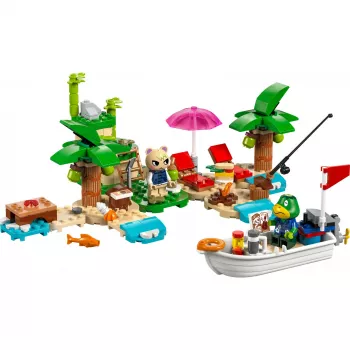 LEGO Brinquedo de construção 77048 Animal Crossing Passeio de barco com a ilha do capitão