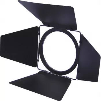 Limitador de palas EUROLITE Stage Wing 2000 preto — limitador mecânico compacto para palas de teatro, modelo 41901062