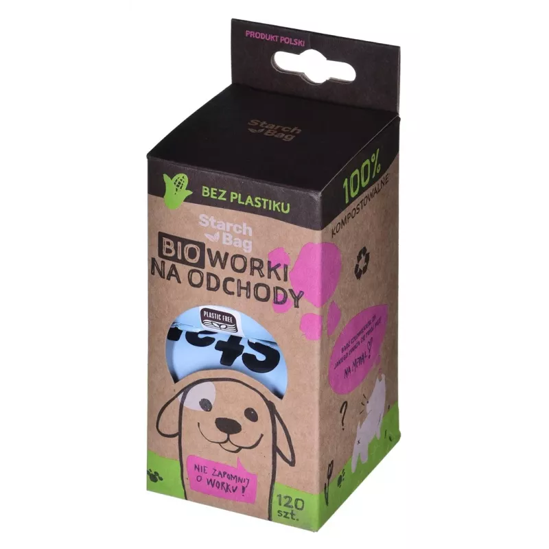 STARCH BAG - Sacos para dejetos de cão - 8 x 15