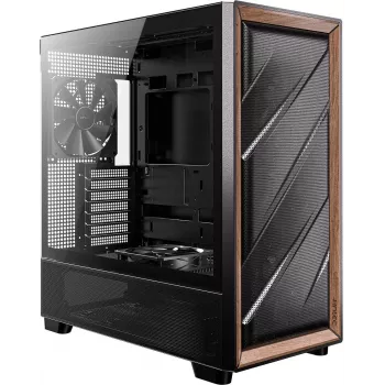 Antec 0-761345-10133-2 Caixa de computador Midi Tower preto madeira