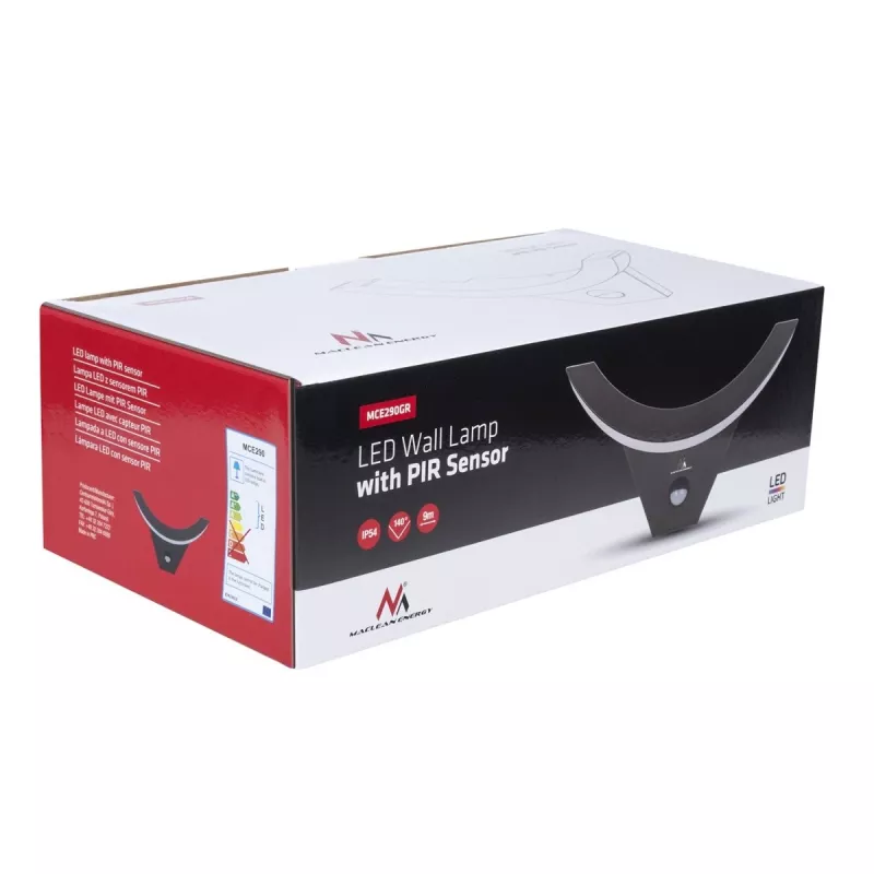 Candeeiro de mesa MACLEAN MCE290GR LED Infravermelho 800 lm, fonte de luz ajustável