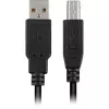 Cabo USB 2.0, ficha USB-A > ficha USB-B (preto, 2,0 metros)