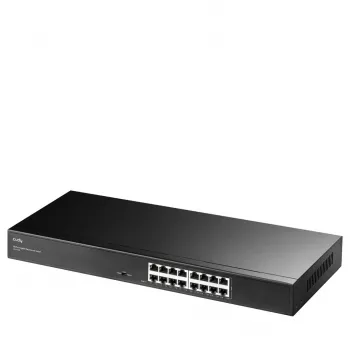 Switch de rede Cudy GS1016L — 16 portas Gigabit Ethernet (10/100/1000), 32 Gbit/s switching, montagem em rack