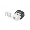 Módulo Keystone sem ferramentas Lanberg RJ45->LSA 180° UTP Cat.5e (KSU5-2000)