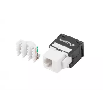 Módulo Keystone sem ferramentas Lanberg RJ45->LSA 180° UTP Cat.5e (KSU5-2000)