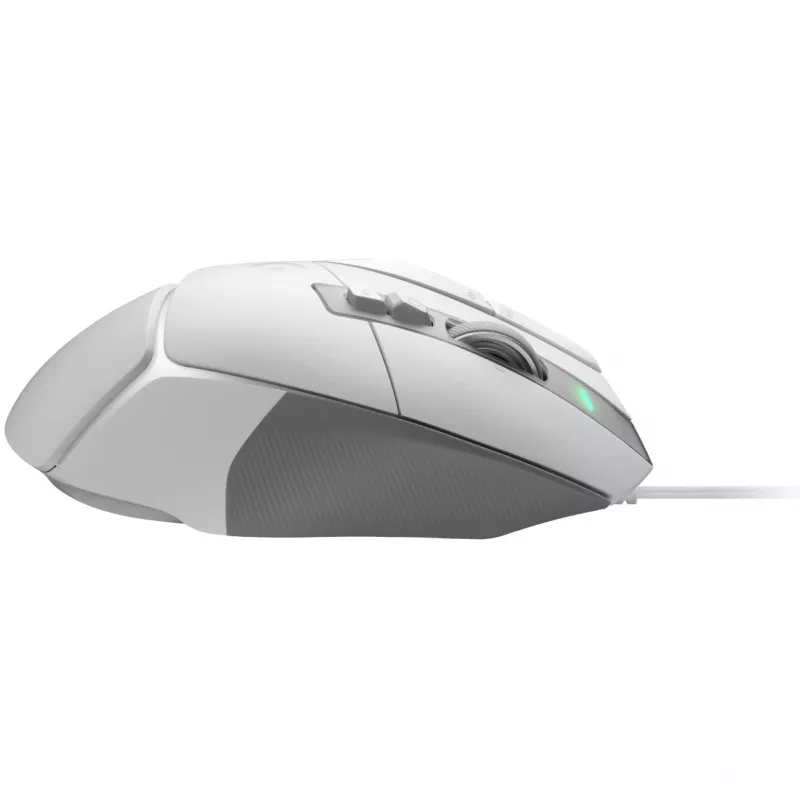 Conjunto de rato Gaming Logitech G G502 X com tapete de rato rígido G240 — Para destros, Ótico 25600 DPI, USB Type-A, 13 botões, Branco