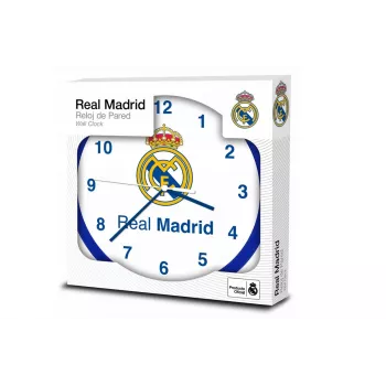 Relógio de parede Kids Euroswan Real Madryt modelo RM00001 — relógio de parede decorativo para o quarto das crianças