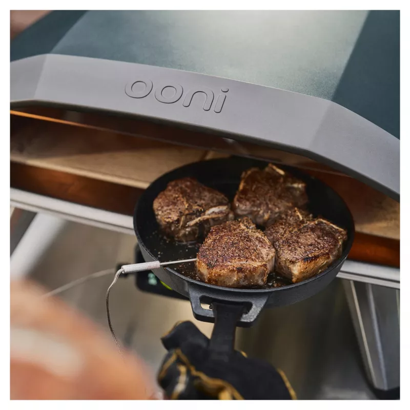 Máquina de pizza Ooni Koda 2 Pro preto prateado 1 pizza 46 cm