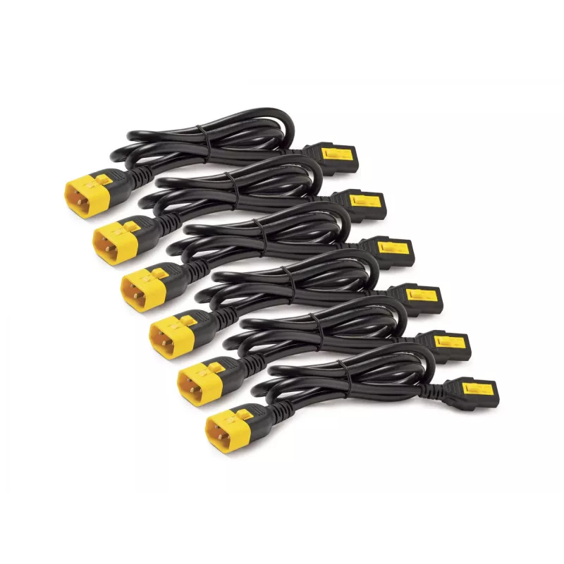 Cabo de alimentação APC AP8704S-WW preto 1,2 m C13 C14 conector fêmea