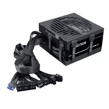 Fonte de alimentação Lian Li RB0750B.B 750 W ATX 24 pinos, 80 PLUS Bronze, ventoinha de 135 mm, preto
