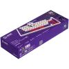 LORGAR KBP70MW, Teclado de gaming mecânico sem fios 65% Pro, branco, layout EN