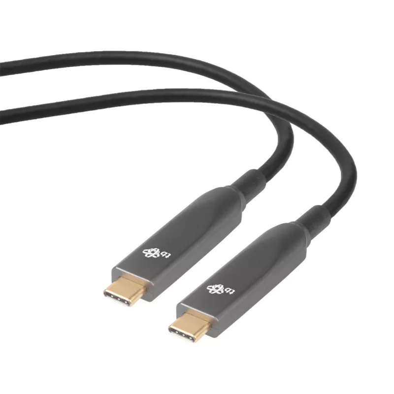 Cabo de vídeo híbrido USB-C TB AKTBXIACCOP500B 4K, 5 m de comprimento