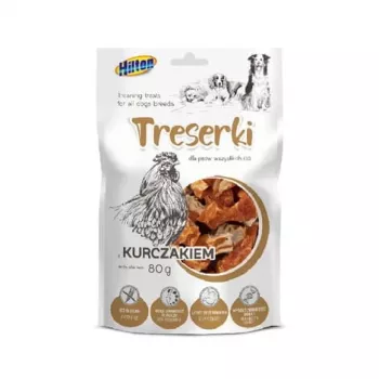 Petiscos de comida húmida Hilton sticks de frango 80 g
