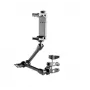 Suporte para smartphone deeper ITGAM0026 para caiaque e barco – alumínio, ângulo ajustável, grampo C até 41 mm, distância do telefone 65–95 mm
