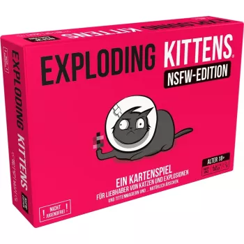 Exploding Kittens - Edição NSFW, jogo de cartas