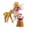 71844 Magic Unicorns: Potro de unicórnio dourado com fada
