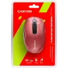 Rato CANYON MW-9 modo duplo sem fios Vermelho