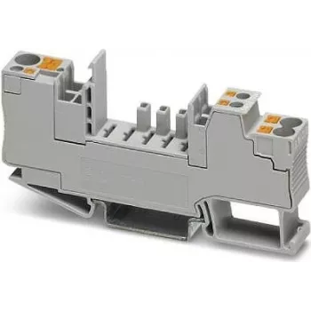 Caixa de plástico para calha DIN PHOENIX-CONTACT CB 1/6-2/4 PT-BE, conjunto de 10 (MPN 2800929)