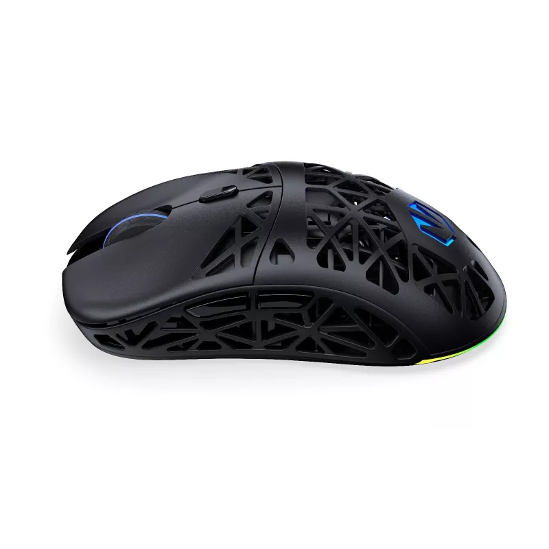 Endorfy LIV Wireless EY6A018 rato gaming, ótico 12000 DPI, Bluetooth/2,4 GHz/com fio USB-C, 6 botões, RGB, preto