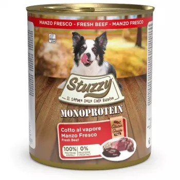 Comida húmida para cães Agras Pet Foods monoproteína vaca 800 g — lata, cães adultos, sem cereais, sem glúten
