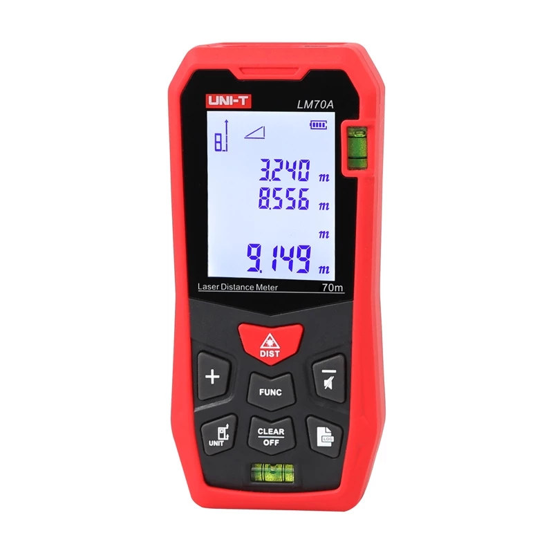 UNI-T LM70A Medidor laser de distância, 70 m