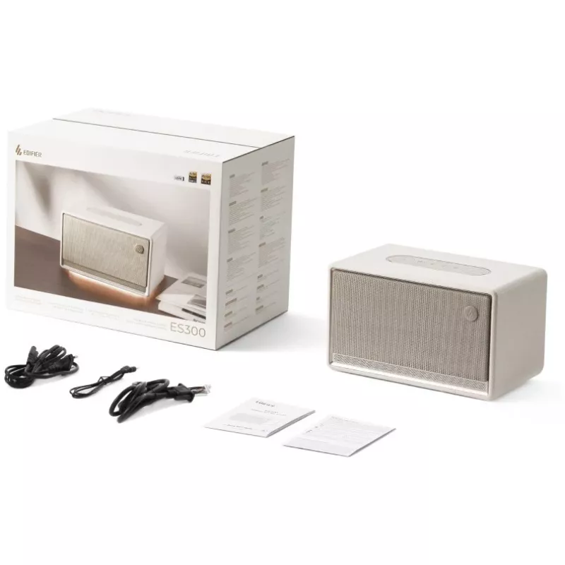 Edifier ES300 Wi-Fi Bluetooth marfim retalho - coluna (ES300-IV)