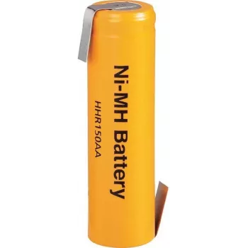 Bateria recarregável NiMH Panasonic HHR-150AAC8-1Z 1,2 V 1500 mAh tamanho C