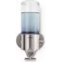Dispensador com suporte de parede simplehuman 1 unid., aço inoxidável escovado