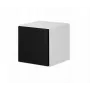 Armário de arrumação fechado Cama ROCO RO5 37/37/39 branco/branco/preto