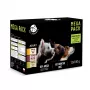 Sacos de alimento húmido para cães PetRepublic 12 x 100 g — frango, vaca, borrego