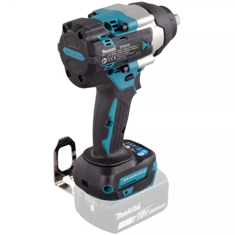 Makita DTW701Z Chave de impacto a bateria 2700 rpm Preto, Azul