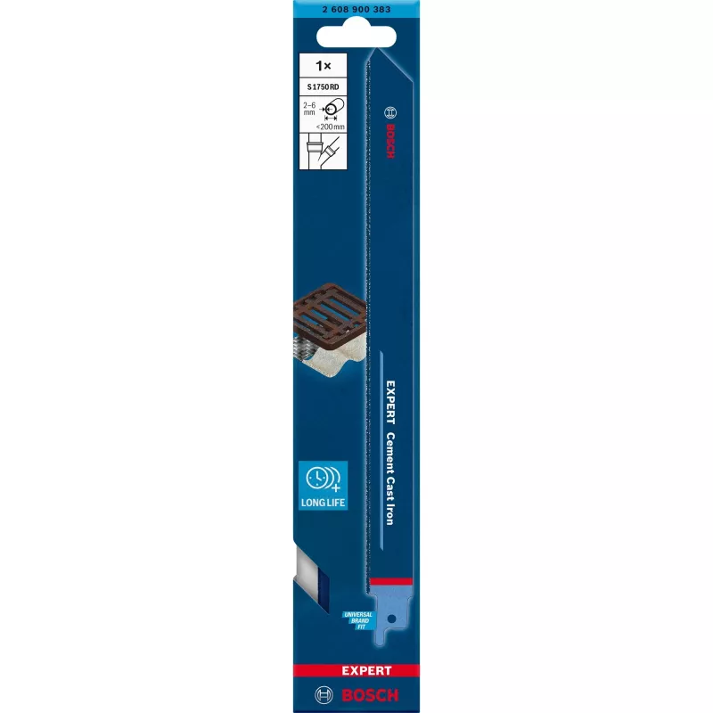 Bosch S 1750 RD lâmina de serra sabre diamante 1 unid.