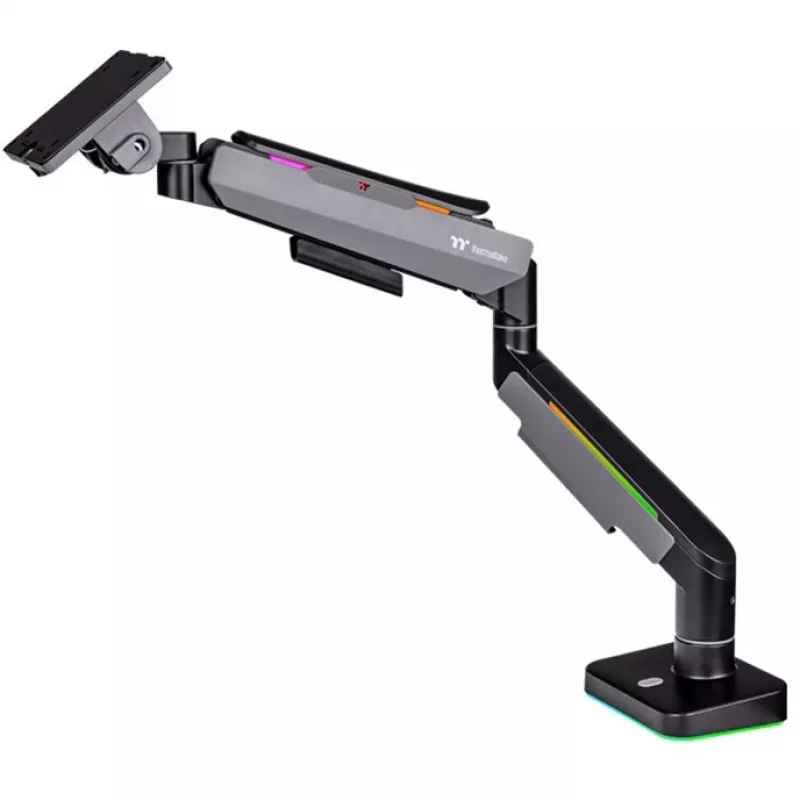 Suporte de monitor Thermaltake GEA-MSR-SMSBLK-01 124,5 cm 49 polegadas de secretária preto cinzento