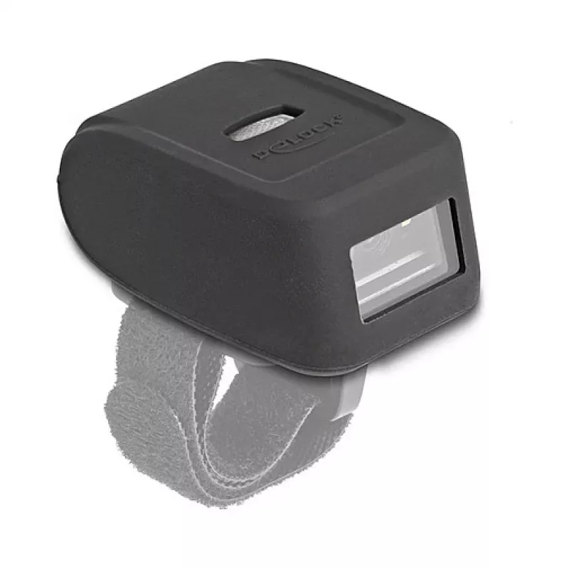 Capa de proteção DeLOCK 90508 para leitor de anilhas preto silicone