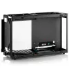 DAN Cases A4-SFX V4.1 - Prateado + Alpenföhn Preto Ridge - 120 mm
