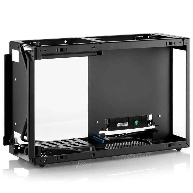 DAN Cases A4-SFX V4.1 - Prateado + Alpenföhn Preto Ridge - 120 mm