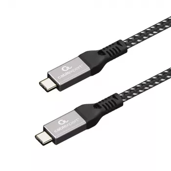 Cabo USB-C para USB-C GEMBIRD CCBP-USB4-CMCM240 1,5 m, USB4 Gen 3x2, 40 Gbit/s, 240 W, preto