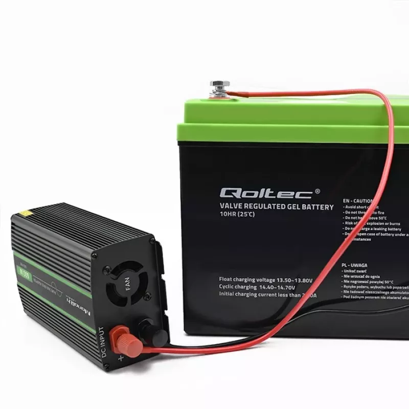Conversor de tensão para automóvel Qoltec Monolith 600 W 12 V