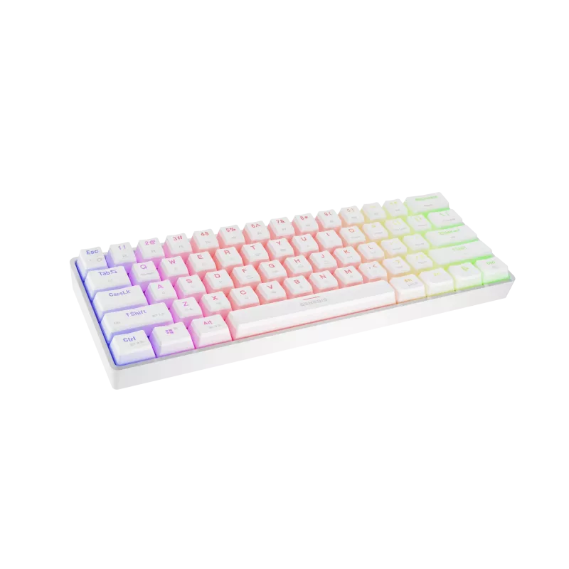 Teclado gaming Genesis THOR 660 G2 — sem fios (2,4 GHz, Bluetooth) e modo USB com fios